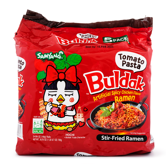 Buldak Tomato Pasta 5pks