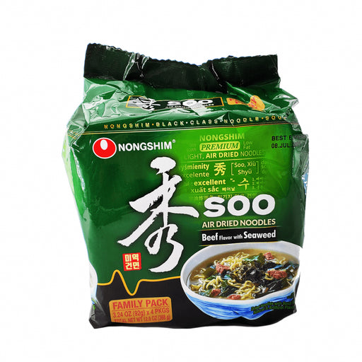 Nongshim Soo Air Dried Noodles 3.24oz x 4