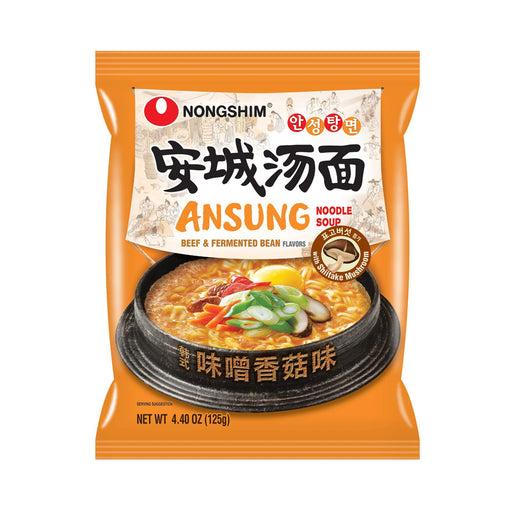 Nongshim Ansung Tang Myun Spicy Miso Noodle Soup 4.4oz