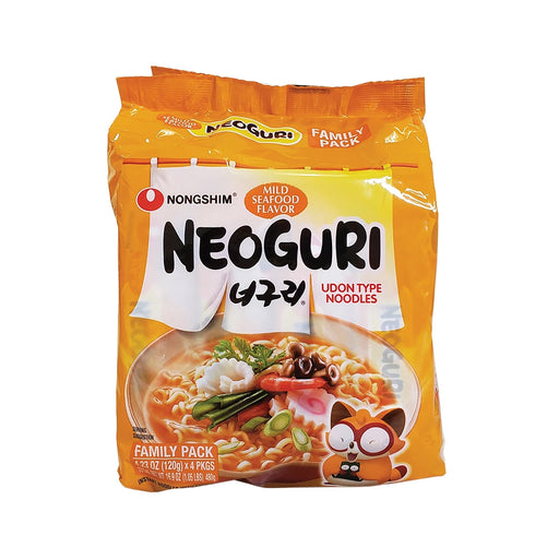 Nongshim Neoguri Udon Type Noodle Mild Multi 4.23oz x 4