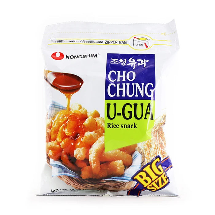 Nongshim Cho Chung U-Gua Rice Snack Big Size 10.23oz