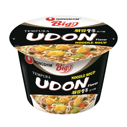 Nongshim Big Bowl Instant Noodle Soup Tempura Udon 114g