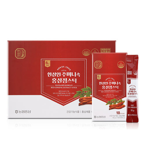 Hansamin Korean Red Ginseng Extract Stick 10g x 30