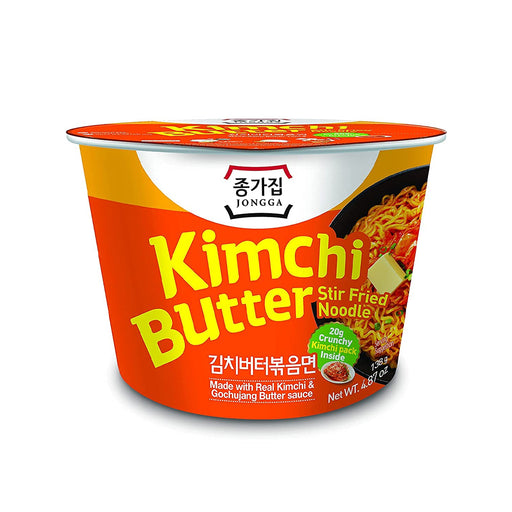 Jongga Kimchi Butter Stir-Fried Noodles 4.87oz
