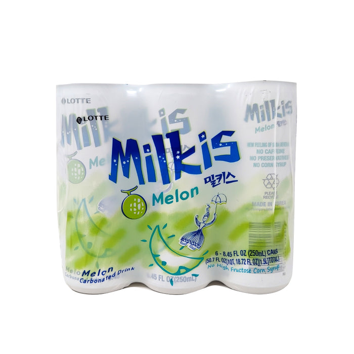 Lotte Milkis Melon 250ml x 6