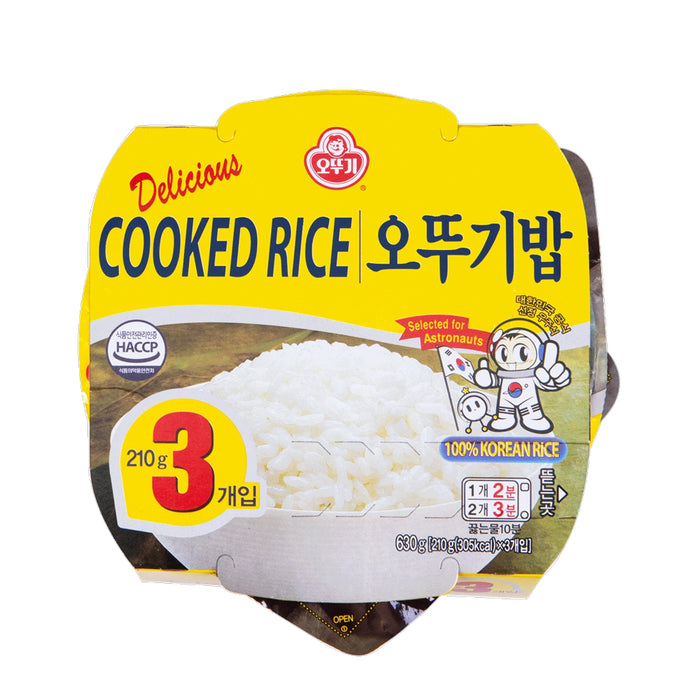 Ottogi Deliciously Cooked White Rice 3 pk