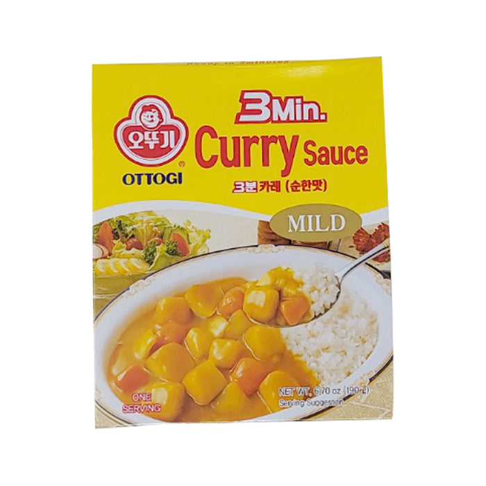 Ottogi 3 Min Curry Sauce Mild 6.7oz
