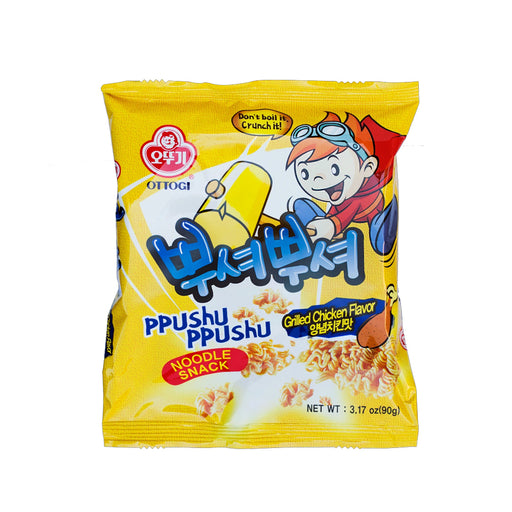 Ottogi Ppushu Ppushu Noodle Snack Grilled Chicken 90g