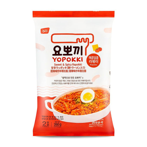 Yopokki Sweet & Mild Spicy Rabokki 260g