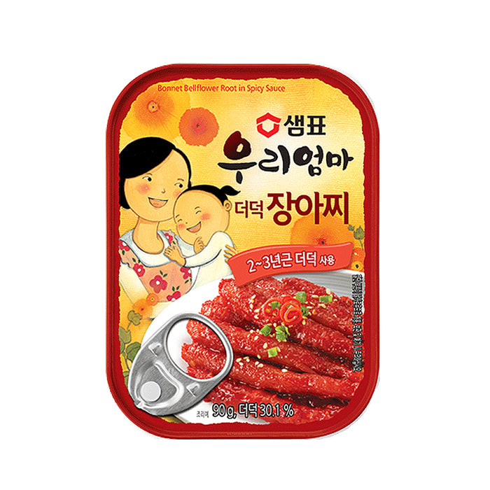 Sempio Canned Bellflower Root In Spicy Sauce 90g