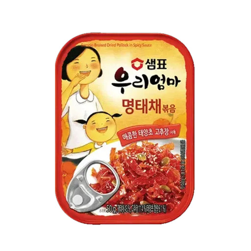 Sempio Canned Braised Dried Pollock In Spicy Sauce 50g
