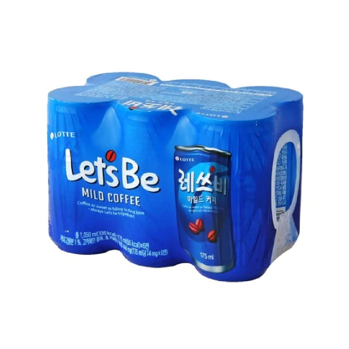 Lotte Let's Be Mild 5.92fl.oz x 6