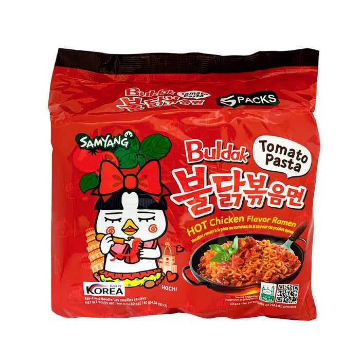 Samyang Tomato Buldak Hot Chicken Flavor Ramen 4.94oz x 5
