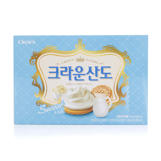 Crown Sando Sweet Milk Biscuit 323g