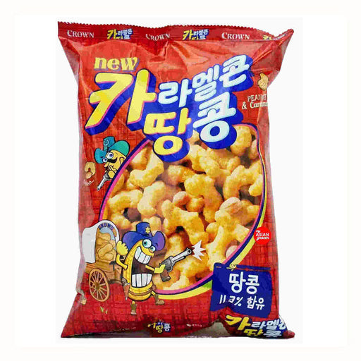 Crown Caramel Corns Peanuts Snack & Peanut Caramel 170g