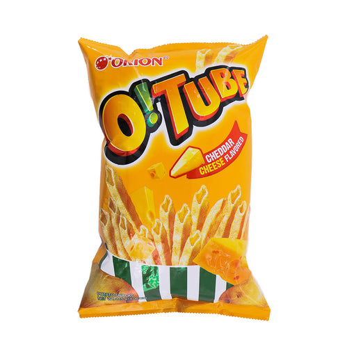 Onion O! Tube Cheddar Cheese Flavored Snack 4.06oz