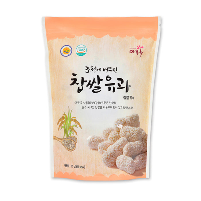 Aroowha Korean Biscuit Glutinous Rice Flavor 2.82oz