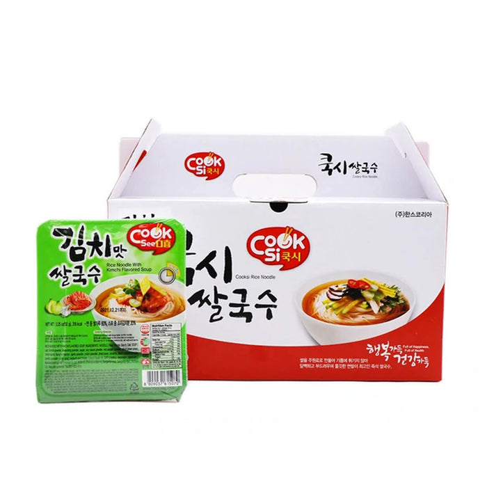 Cook See Korean Rice Noodle with Kimchi Flavor 92g x 6