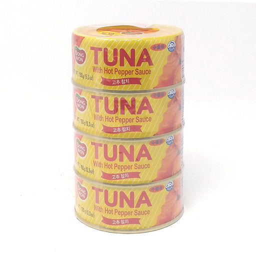 Dongwon Tuna With Hot Pepper Sauce Multi 5.3oz x 4 Can