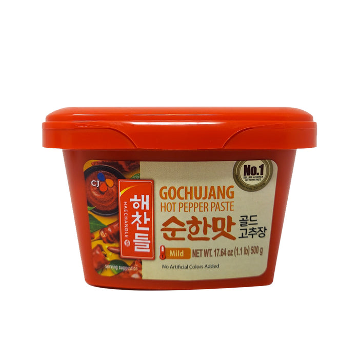CJ Haechandle Gochujang Hot Pepper Paste Mild 1.1lb