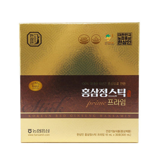 Hansamin Korean Red Ginseng Extract Stick Prime
