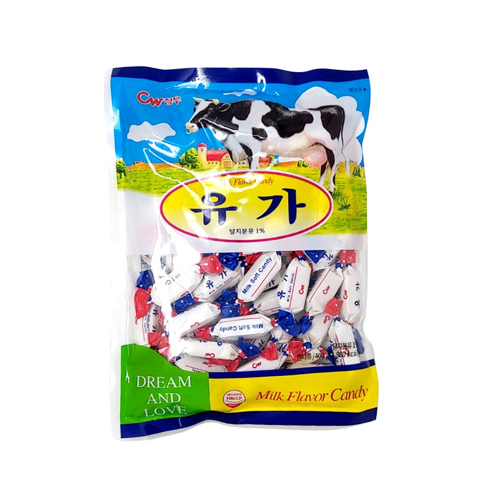 Cw Milk Flavor Candy 400g
