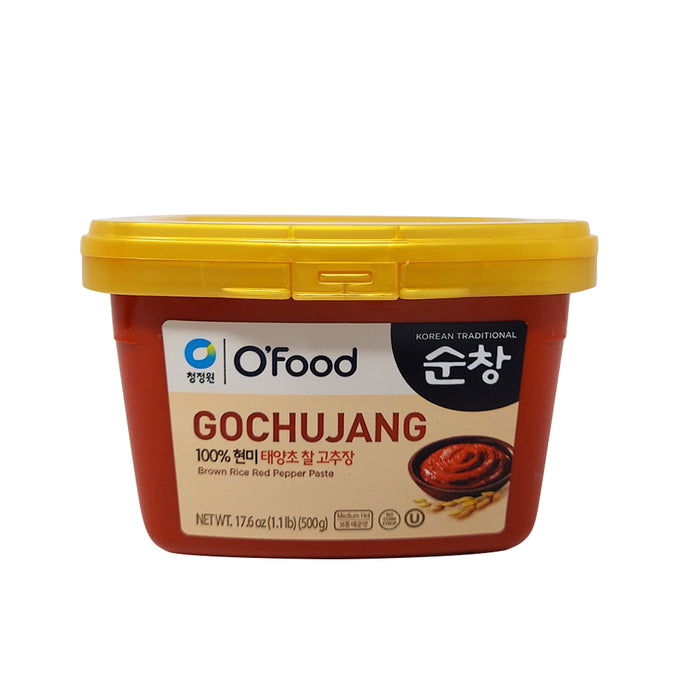 Chungjungone O'Food Gochujang 100% Brown Rice Red Pepper paste 500g