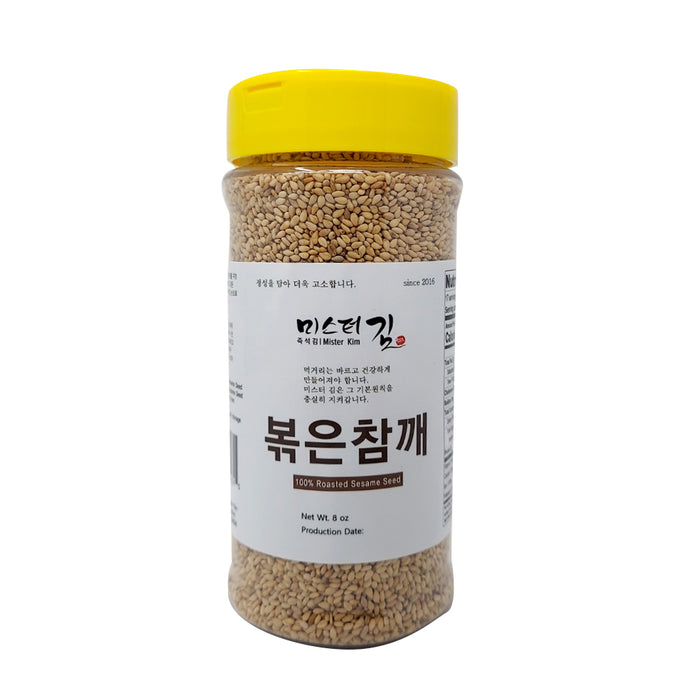 Mister Kim 100% Roasted Sesame Seed 8oz