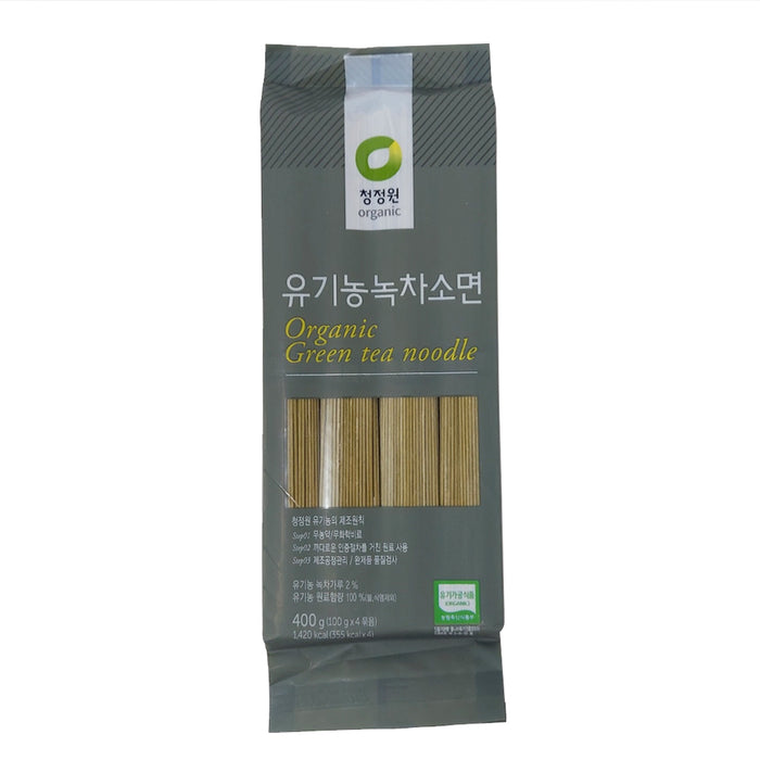 Chungjungone Organic Green Tea Noodle 400g