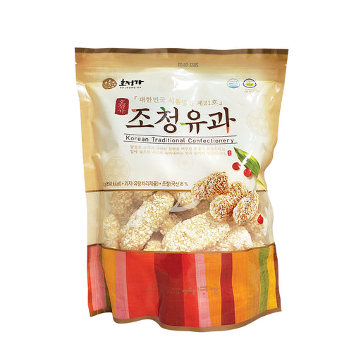 Hojeongga Korean Traditional Confectionery 조청유과 200g