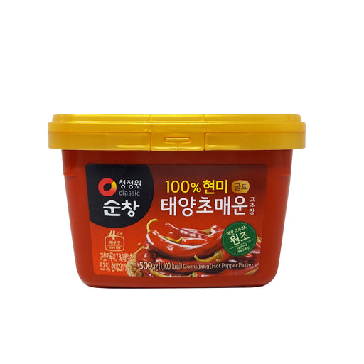 Chungjungone 100% Brown Rice Hot Pepper Paste 500g