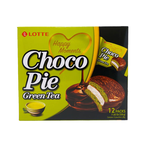 Lotte Choco Pie Green Tea 11.85oz